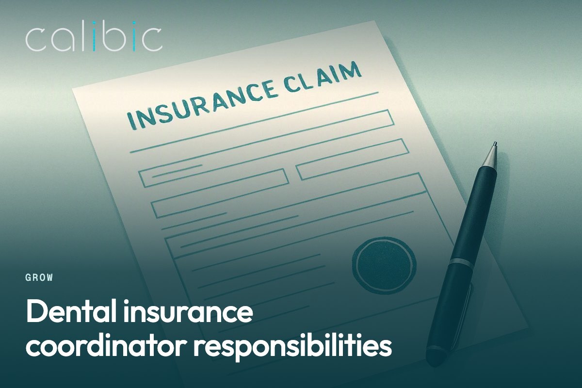 Dental insurance coordinator responsibilities
