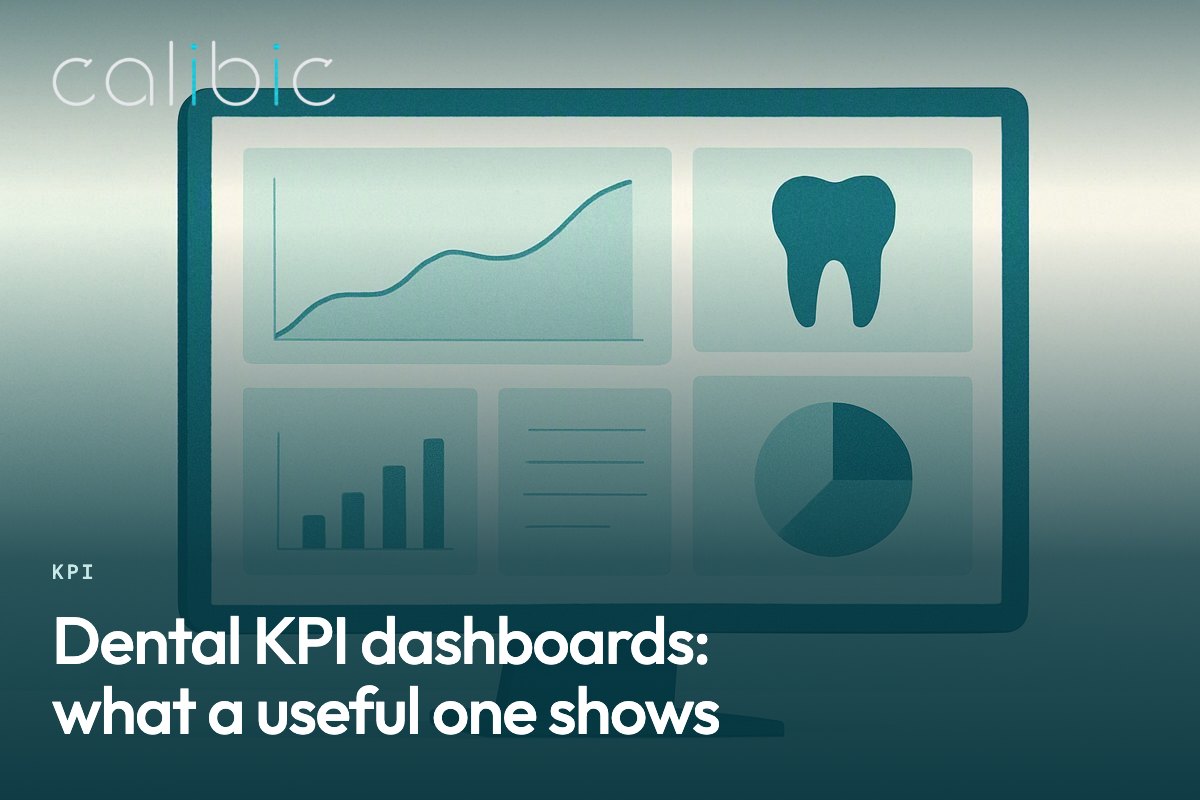 Dental KPI dashboards: what a useful one shows